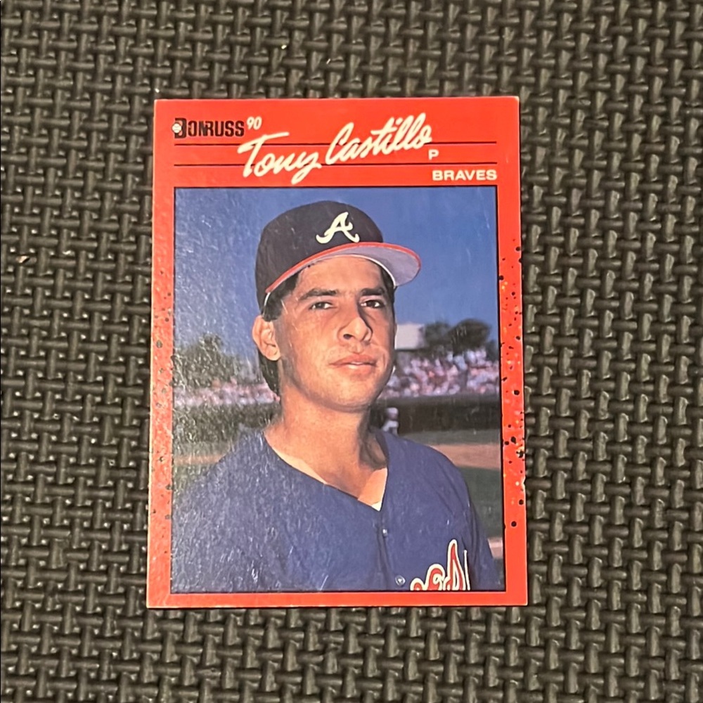 Donruss 90 Tony Castillo Baseball Card